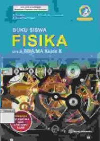 Image of Buku Siswa Fisika untuk SMA kelas X K.13 Edisi Revisi 2016