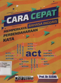 Image of Cara Cepat Memperkaya Perbendaharaan Kata Bahasa Inggris