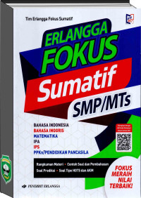Image of Erlangga Fokus Sumatif SMP/MTs 2024