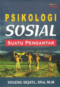 Image of Psikologi Sosial Suatu Pengantar